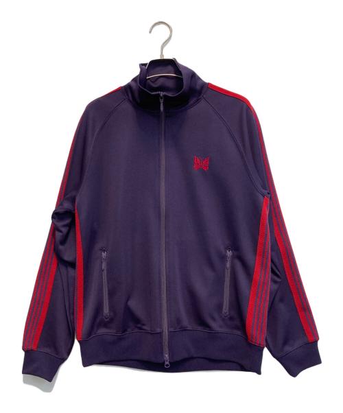 Needles（ニードルズ）Needles (ニードルズ) Track Jacket Poly Smooth B-D.Purple/パープル サイズ:Mの古着・服飾アイテム
