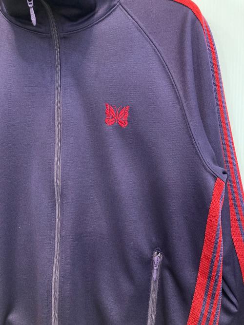 Needles（ニードルズ）Needles (ニードルズ) Track Jacket Poly Smooth B-D.Purple/パープル サイズ:Mの古着・服飾アイテム