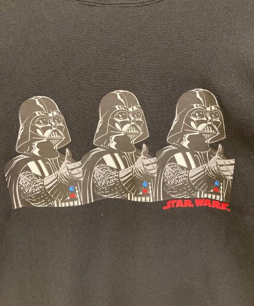 Champion REVERSE WEAVE（チャンピオン リバース ウィーブ）Champion REVERSE WEAVE (チャンピオン リバース ウィーブ) STAR WARS (スターウォーズ) 【STAR WARS】コラボリバースウィーブスウェット ブラック サイズ:Mの古着・服飾アイテム