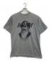 SOFFE（ソフィー）の古着「【ヨハネスブラームス】ARMY ロゴTシャツ」｜グレー