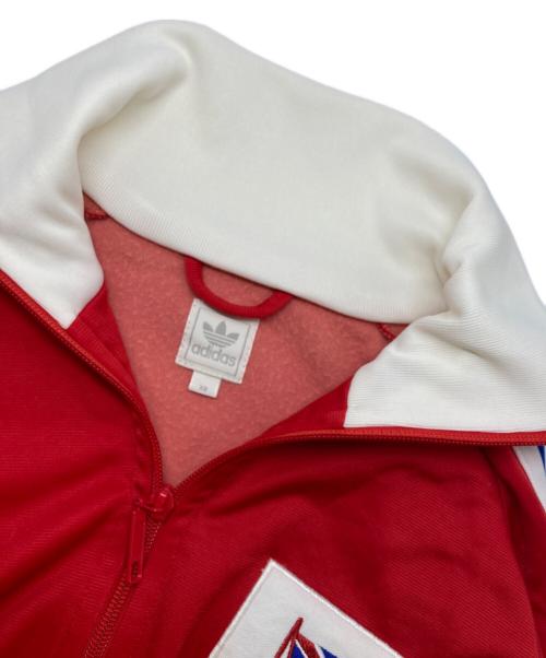 adidas（アディダス）adidas (アディダス) 00s【GREAT BRITAIN】トラックジャケット レッド サイズ:XOの古着・服飾アイテム