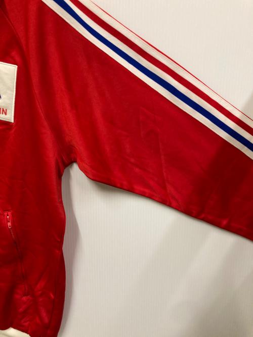 adidas（アディダス）adidas (アディダス) 00s【GREAT BRITAIN】トラックジャケット レッド サイズ:XOの古着・服飾アイテム