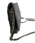 中古・古着 CHANEL (シャネル) マトラッセチェーンウォレット ネイビー：70000円