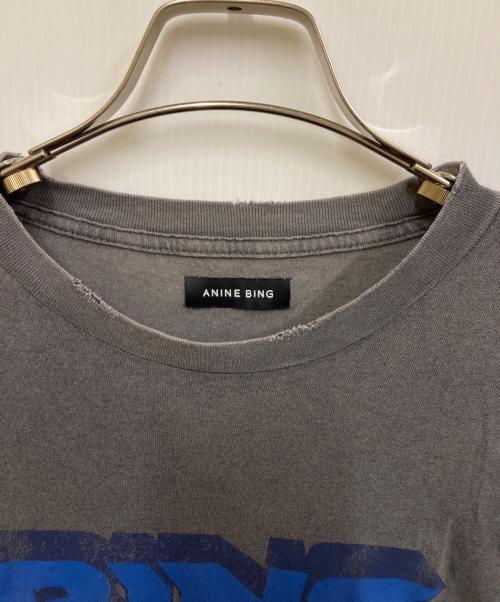 ANINE BING（アニン ビン）anine bing (アニン ビン) プリントTシャツ グレー サイズ:-の古着・服飾アイテム