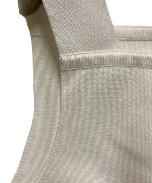 FOXEY（フォクシー）FOXEY (フォクシー) Sleeveless Knit Top Voyage ホワイト サイズ:40の古着・服飾アイテム