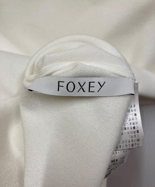 FOXEY（フォクシー）FOXEY (フォクシー) Sleeveless Knit Top Voyage ホワイト サイズ:40の古着・服飾アイテム