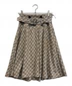BURBERRY BLUE LABELバーバリー ブルー レーベル）の古着「スカート」｜ブラウン