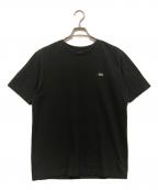LACOSTEラコステ）の古着「鹿の子Tシャツ」｜ブラック