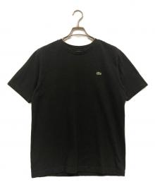 LACOSTE（ラコステ）の古着「鹿の子Tシャツ」｜ブラック