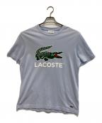 LACOSTEラコステ）の古着「プリントTシャツ」｜ブルー