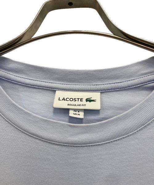 LACOSTE（ラコステ）LACOSTE (ラコステ) プリントTシャツ ブルー サイズ:Mの古着・服飾アイテム