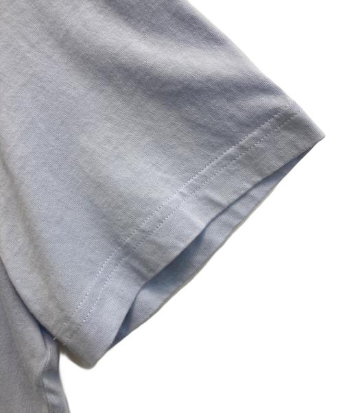 LACOSTE（ラコステ）LACOSTE (ラコステ) プリントTシャツ ブルー サイズ:Mの古着・服飾アイテム