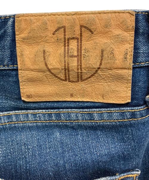 JAPAN BLUE JEANS（ジャパンブルージーンズ）JAPAN BLUE JEANS (ジャパンブルージーンズ) USED加工ストレッチスリム インディゴ サイズ:33の古着・服飾アイテム