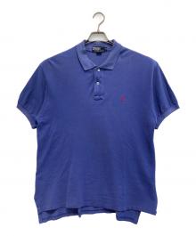 POLO RALPH LAUREN（ポロ・ラルフローレン）の古着「ポロシャツ」｜ブルー