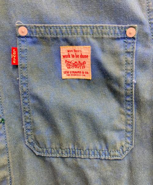 LEVI'S（リーバイス）LEVI'S (リーバイス) 後染めカバーオール ブルー サイズ:Sの古着・服飾アイテム