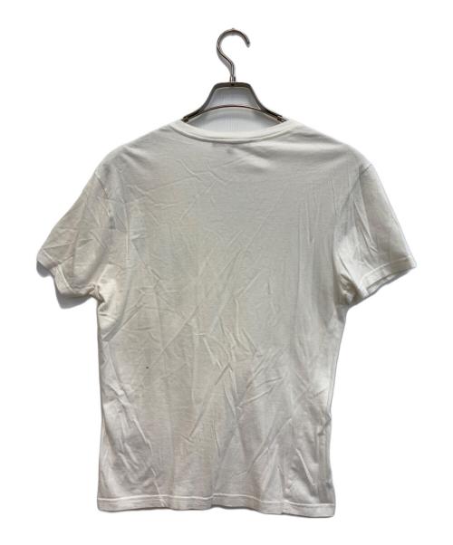GUCCI（グッチ）GUCCI (グッチ) ビジュ装飾ロゴTシャツ ホワイト サイズ:Mの古着・服飾アイテム