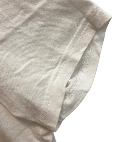 GUCCI（グッチ）GUCCI (グッチ) ビジュ装飾ロゴTシャツ ホワイト サイズ:Mの古着・服飾アイテム
