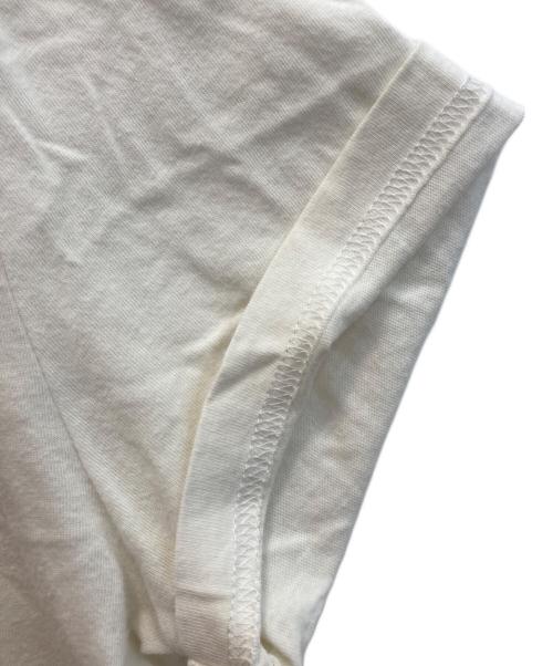 GUCCI（グッチ）GUCCI (グッチ) ビジュ装飾ロゴTシャツ ホワイト サイズ:Mの古着・服飾アイテム