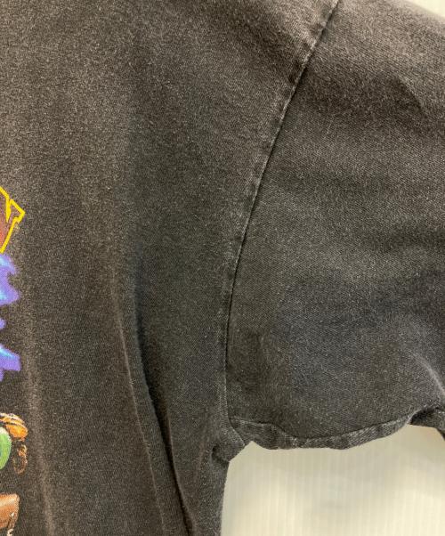 HARLEY-DAVIDSON（ハーレーダビッドソン）HARLEY-DAVIDSON (ハーレーダビッドソン) 【ウルフ】90sプリントTシャツ ブラック サイズ:XLの古着・服飾アイテム