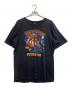 HARLEY-DAVIDSON（ハーレーダビッドソン）の古着「【ウルフ】90sプリントTシャツ」｜ブラック