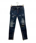 DSQUARED2ディースクエアード）の古着「Jennifer Jean デニムパンツ」｜インディゴ