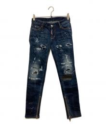 DSQUARED2（ディースクエアード）の古着「Jennifer Jean デニムパンツ」｜インディゴ