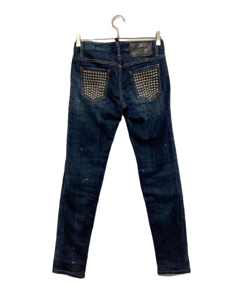 DSQUARED2（ディースクエアード）DSQUARED2 (ディースクエアード) Jennifer Jean デニムパンツ インディゴ サイズ:Sの古着・服飾アイテム