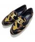 TOD'S（トッズ）の古着「ケイト ローファー」｜ブラック×イエロー