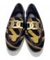 TOD'S (トッズ) ケイト ローファー ブラック×イエロー サイズ:35：18000円