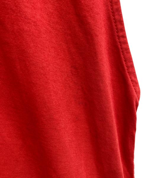 DIESEL（ディーゼル）DIESEL (ディーゼル) D-ROLLETTE ノースリーブワンピース レッド サイズ:Sの古着・服飾アイテム