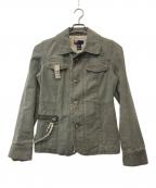 DIESELディーゼル）の古着「デニムジャケット」｜グリーン
