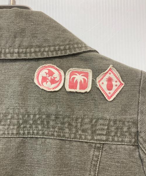 DIESEL（ディーゼル）DIESEL (ディーゼル) デニムジャケット グリーン サイズ:Mの古着・服飾アイテム