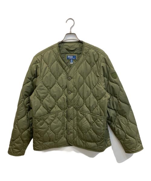 POLO RALPH LAUREN（ポロ・ラルフローレン）POLO RALPH LAUREN (ポロ・ラルフローレン) Ghent キルテッドジャケット グリーン サイズ:Mの古着・服飾アイテム