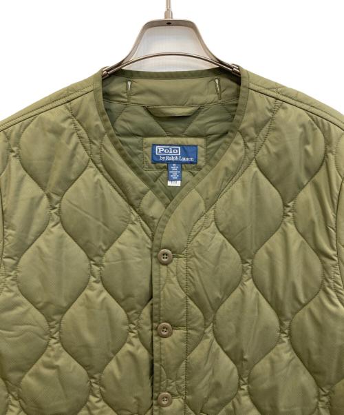 POLO RALPH LAUREN（ポロ・ラルフローレン）POLO RALPH LAUREN (ポロ・ラルフローレン) Ghent キルテッドジャケット グリーン サイズ:Mの古着・服飾アイテム