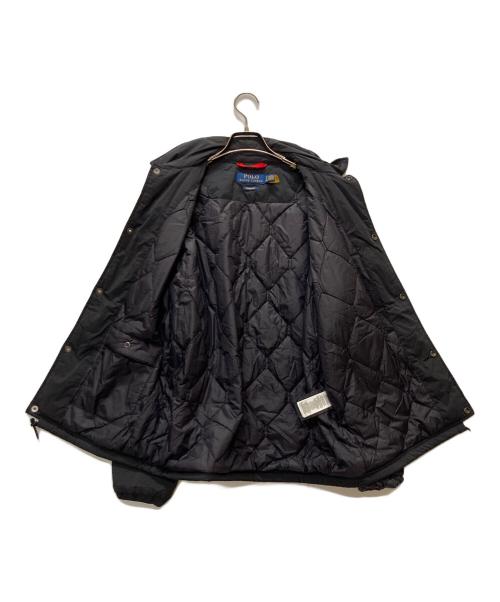 POLO RALPH LAUREN（ポロ・ラルフローレン）POLO RALPH LAUREN (ポロ・ラルフローレン) チークインシュレイテッドコーチジャケット ブラック サイズ:ＸＳの古着・服飾アイテム
