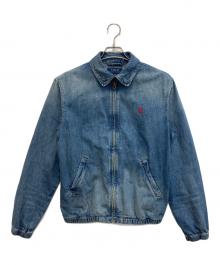 POLO RALPH LAUREN（ポロ・ラルフローレン）の古着「スイングトップ」｜インディゴ