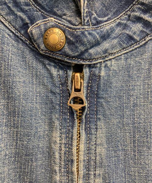 POLO RALPH LAUREN（ポロ・ラルフローレン）POLO RALPH LAUREN (ポロ・ラルフローレン) スイングトップ インディゴ サイズ:XSの古着・服飾アイテム