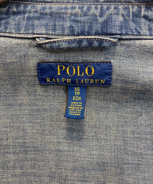 POLO RALPH LAUREN（ポロ・ラルフローレン）POLO RALPH LAUREN (ポロ・ラルフローレン) スイングトップ インディゴ サイズ:XSの古着・服飾アイテム