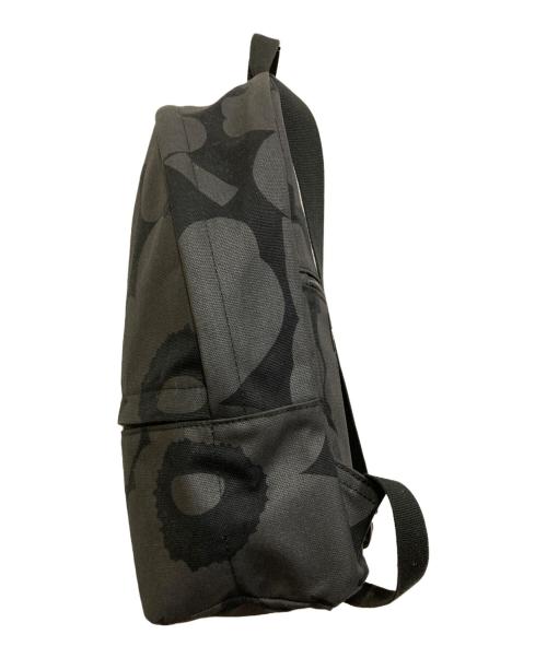 marimekko（マリメッコ）marimekko (マリメッコ) Enni Pieni Unikko backpack/リュック ブラックの古着・服飾アイテム