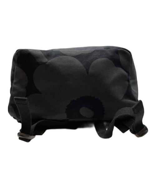 marimekko（マリメッコ）marimekko (マリメッコ) Enni Pieni Unikko backpack/リュック ブラックの古着・服飾アイテム