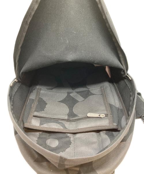 marimekko（マリメッコ）marimekko (マリメッコ) Enni Pieni Unikko backpack/リュック ブラックの古着・服飾アイテム