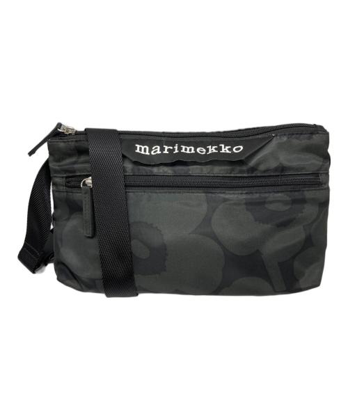 marimekko（マリメッコ）marimekko (マリメッコ) Nest Crossbody Unikko ショルダーバック ブラックの古着・服飾アイテム