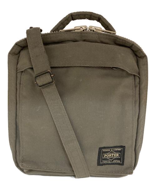PORTER（ポーター）PORTER (ポーター) TANKER SHOULDER BAG グレーの古着・服飾アイテム