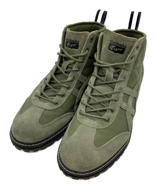 Onitsuka Tiger（オニツカタイガー）Onitsuka Tiger (オニツカタイガー) MEXICO RINKAN/メキシコリンカン スニーカー オリーブ サイズ:26.5の古着・服飾アイテム
