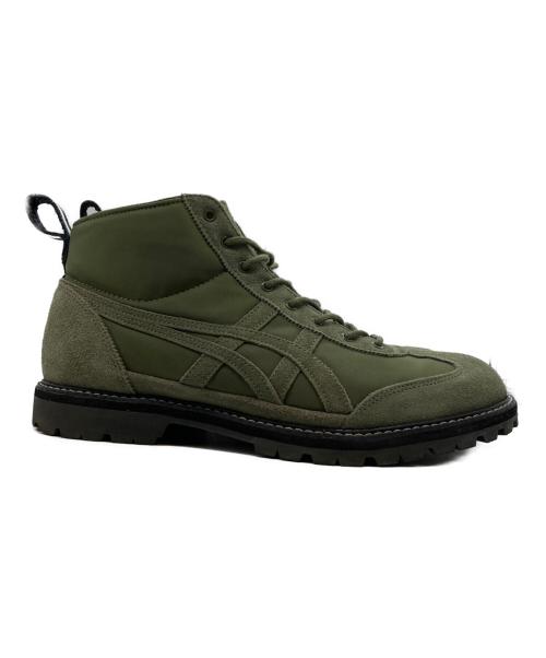 Onitsuka Tiger（オニツカタイガー）Onitsuka Tiger (オニツカタイガー) MEXICO RINKAN/メキシコリンカン スニーカー オリーブ サイズ:26.5の古着・服飾アイテム