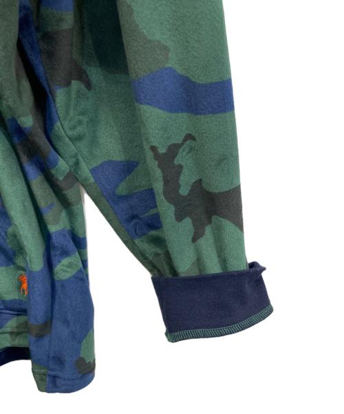 POLO RALPH LAUREN（ポロ・ラルフローレン）POLO RALPH LAUREN (ポロ・ラルフローレン) ベロアパーカー グリーン サイズ:Lの古着・服飾アイテム