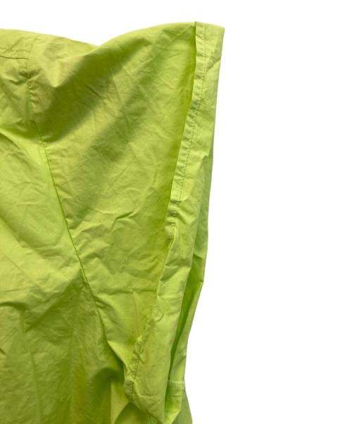 MM6 Maison Margiela（エムエムシックスメゾンマルジェラ）MM6 Maison Margiela (エムエムシックスメゾンマルジェラ) 25SS バルーンスリーブプルオーバーロゴブラウス ライムグリーン サイズ:14(キッズ規格)の古着・服飾アイテム