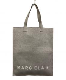 MM6 Maison Margiela（エムエムシックスメゾンマルジェラ）の古着「ジャパニーズ ミラノトートバッグ」｜シルバー