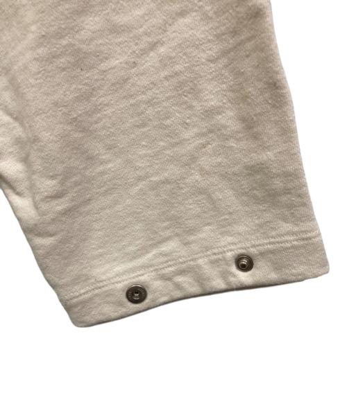 UNIVERSAL PRODUCTS.（ユニバーサルプロダクツ）UNIVERSAL PRODUCTS. (ユニバーサルプロダクツ) Phatee Hemp Sweat Cardigan　（ファティー ヘンプ スウエット カーディガン）　 アイボリー サイズ:3の古着・服飾アイテム