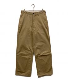 CANTATE（カンタータ）の古着「Theren Dye Chinos　（スレン ダイ チノス）」｜ベージュ